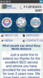 Mobile Screenshot of easymedianetwork.com